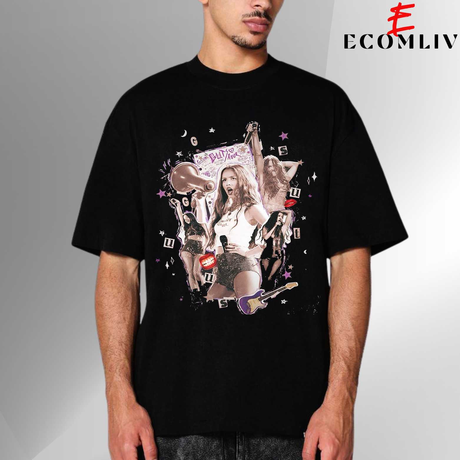Olivia Rodrigo Graphic Tee, Unisex T-Shirt, Pop Streetwear Shirt